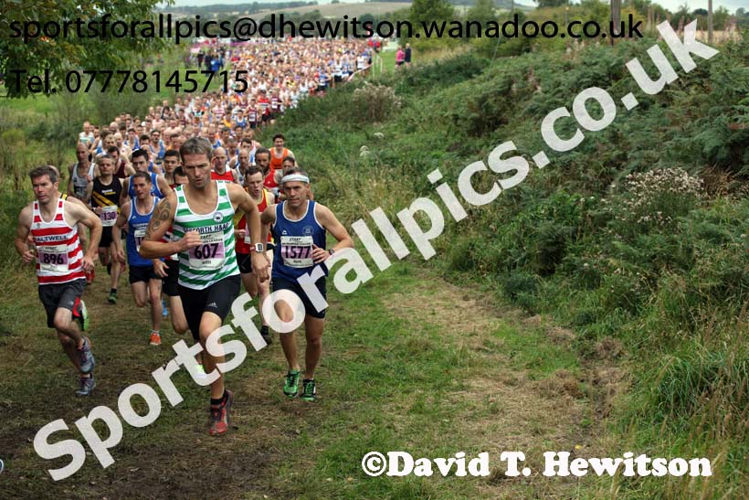Senior mens Start Fitness North Eastern Harrier League, Tanfield, County Durham. Photo: David T. Hewitson/Sports for All Pics